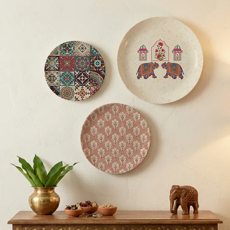 Collection of Decorative Plates or Platters