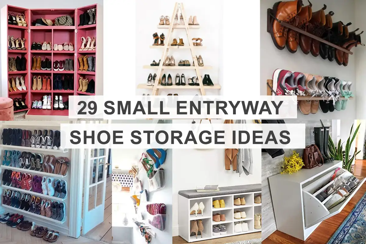 Small Entryway Shoe Storage Ideas