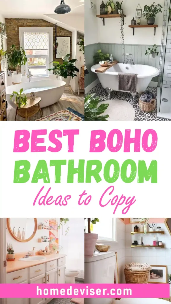 Best Boho Bathroom Ideas
