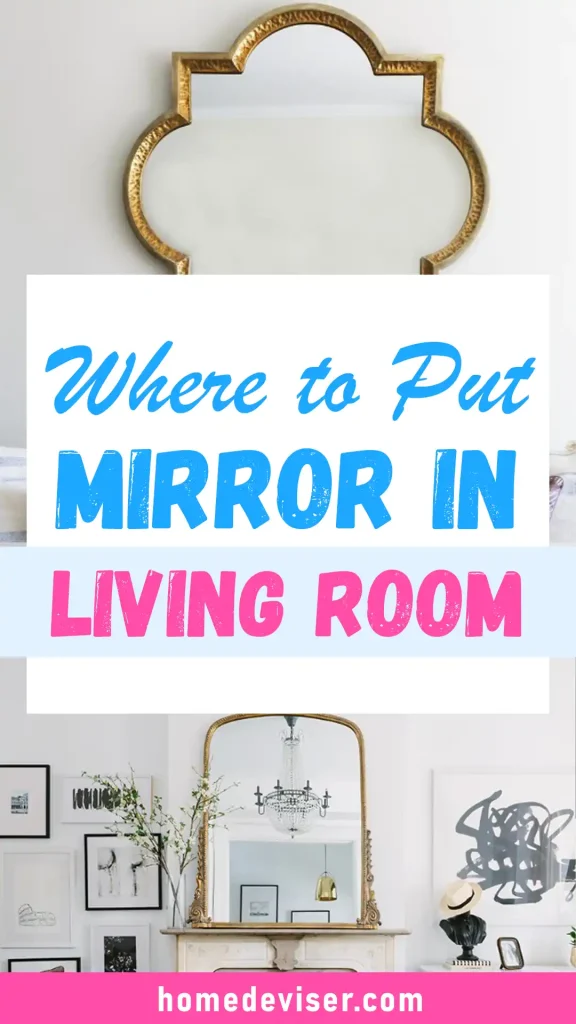 Where to Put Mirror in Living Room
