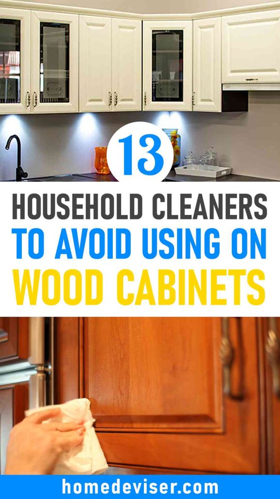 Household Cleaners to Avoid Using on Wood Cabinets