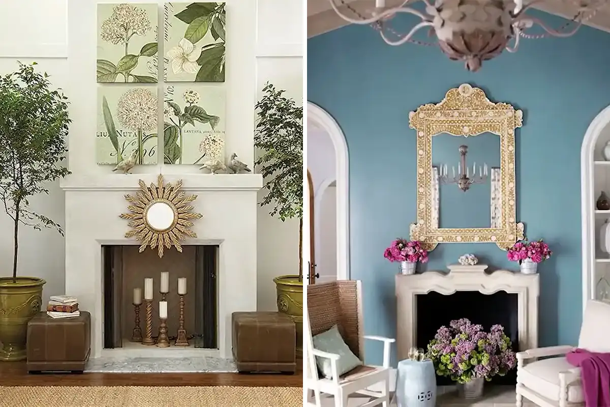 Empty Fireplace Design Ideas