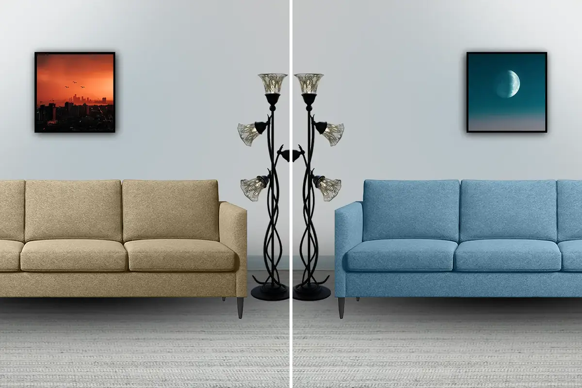 What Color Couch Goes With Gray Walls