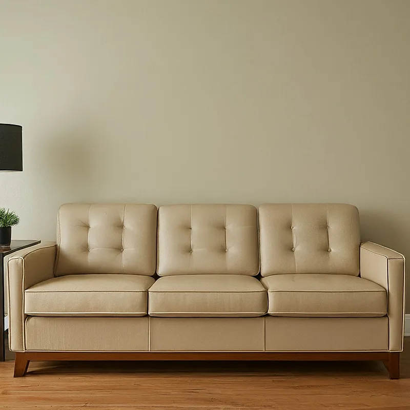 Cream Couch for Tan Walls