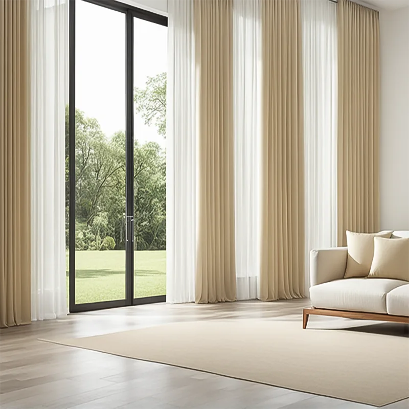 cream colored walls what color curtains        <h3 class=