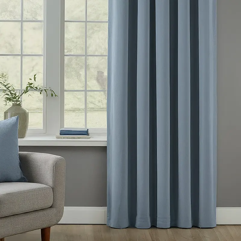 Dusty Blue Curtains