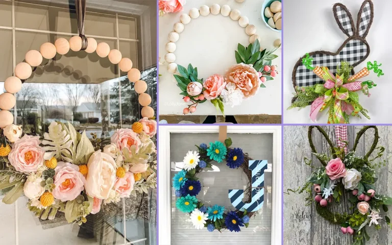 21 Adorable DIY Easter Door Hangers