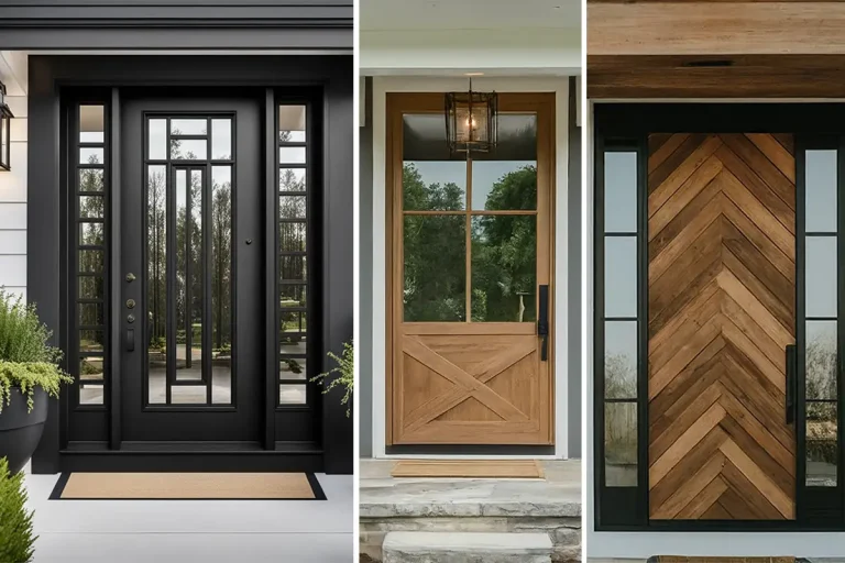28 Fresh Modern Farmhouse Front Door Ideas