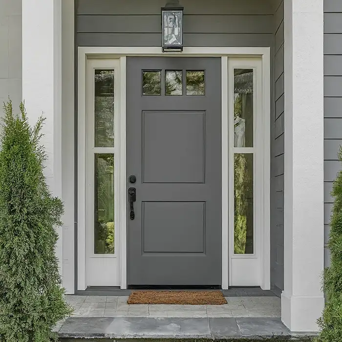 Gray Door for Gray House