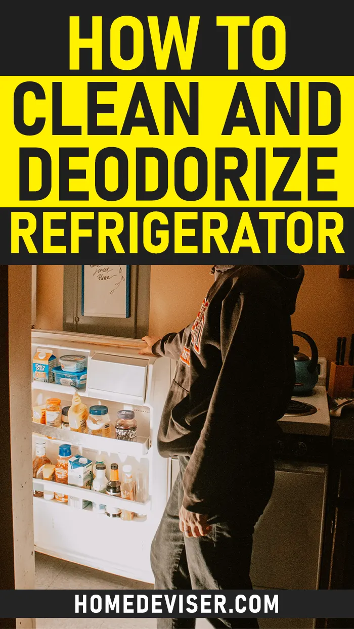 How to Clean and Deodorize Your Refrigerator