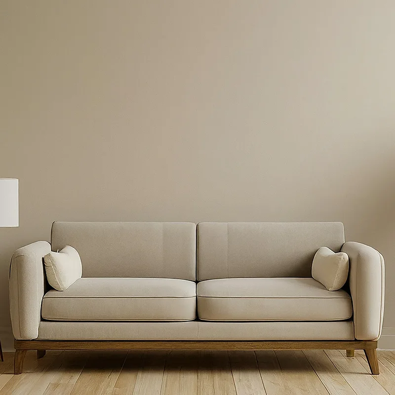 Light Tan Couch for Tan Walls