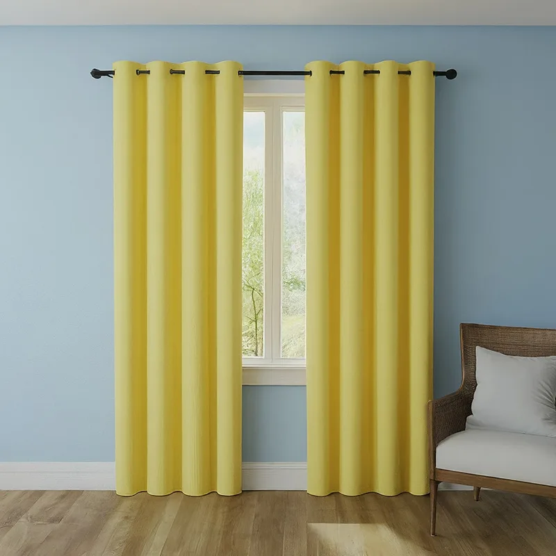 Light Yellow Curtains