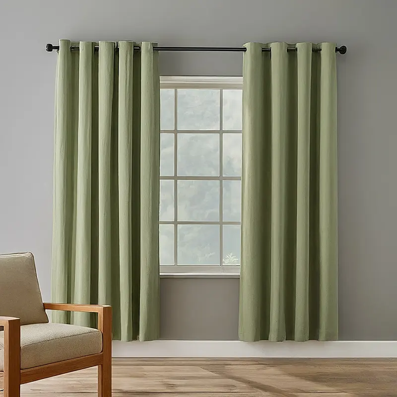 Sage Green Curtains