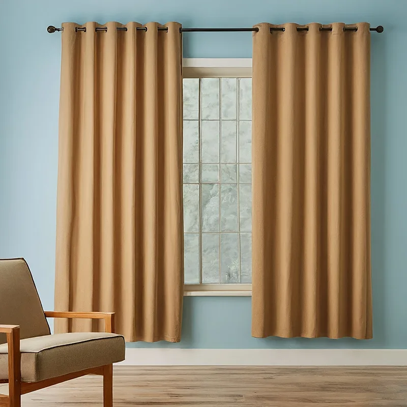 Tan Curtains