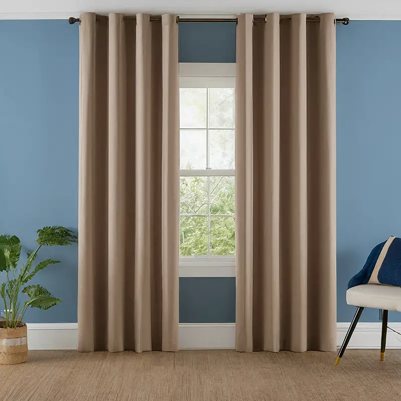 Taupe Curtains