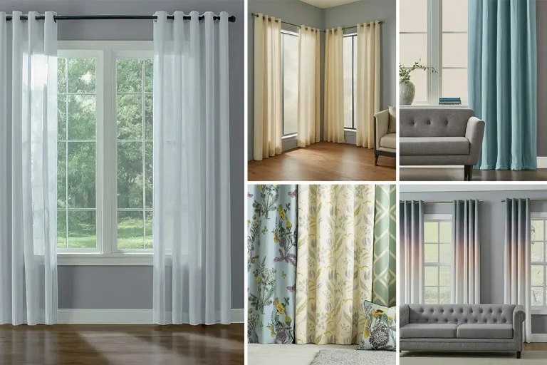 What Color Curtains Go With Gray Walls? 25 Gorgeous Colors & Patterns