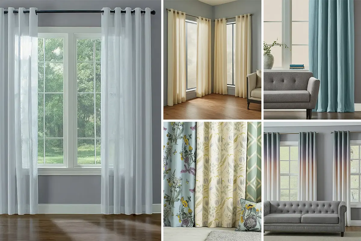 What Color Curtains Go With Gray Walls?