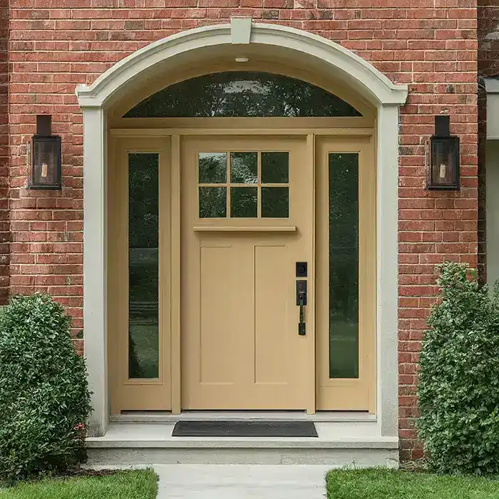 Almond Front Door