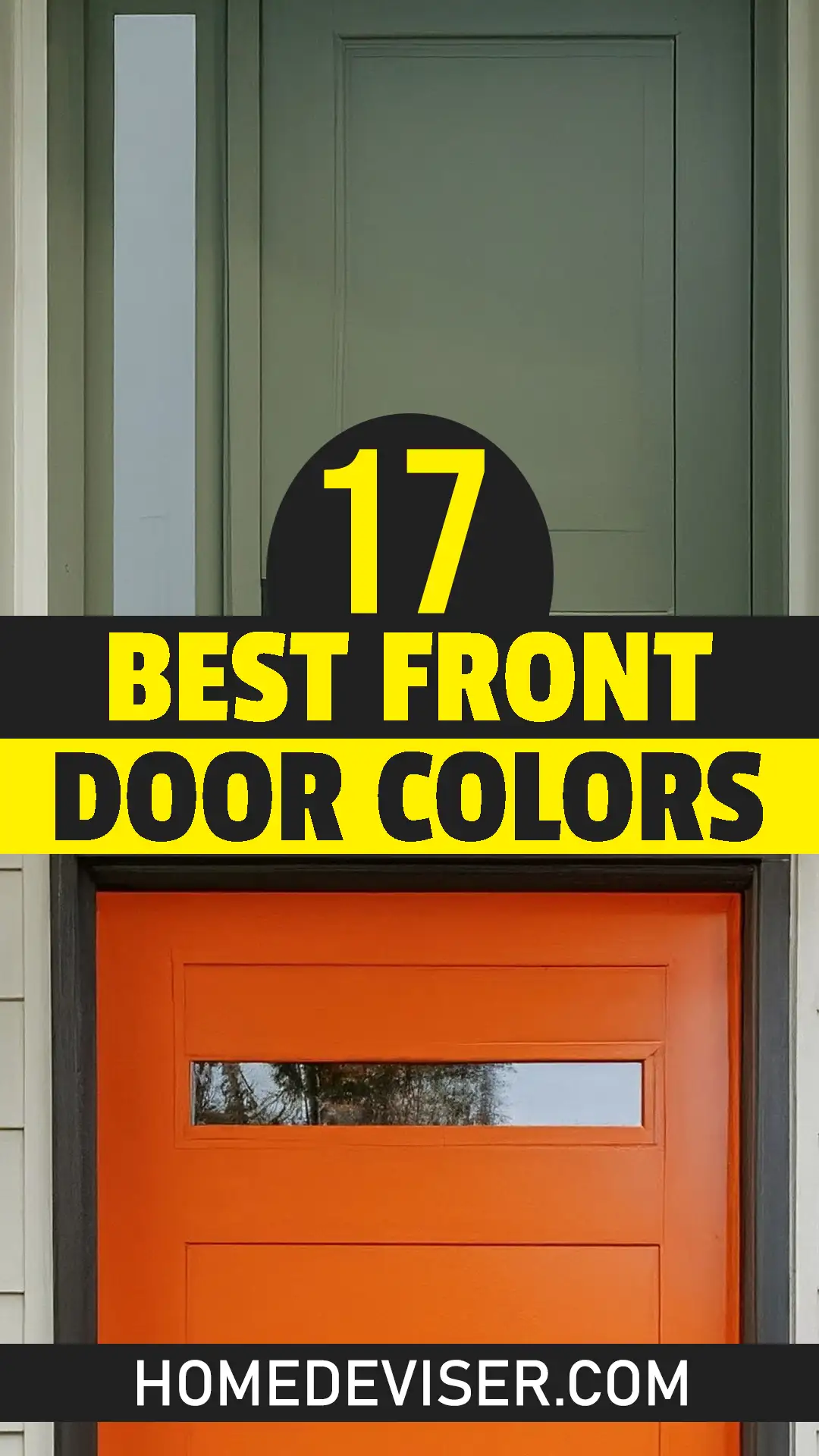 Best Front Door Paint Colors