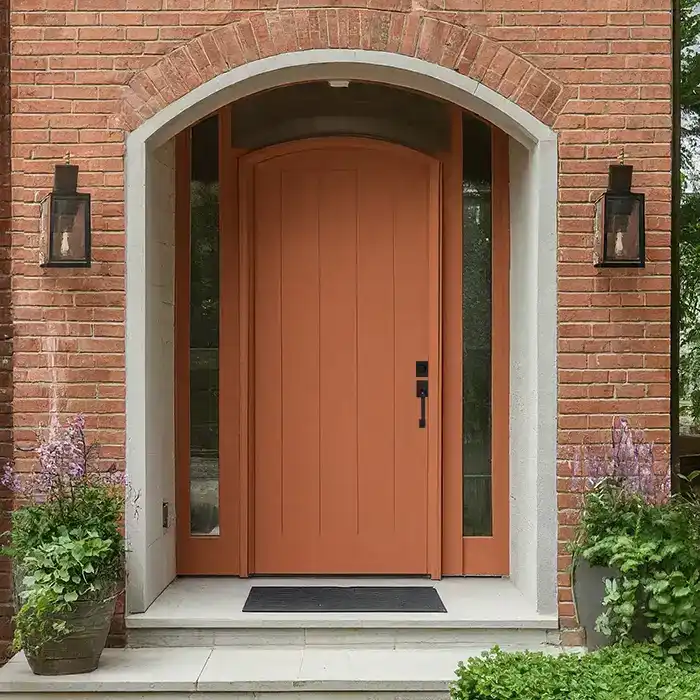 Clay Front Door