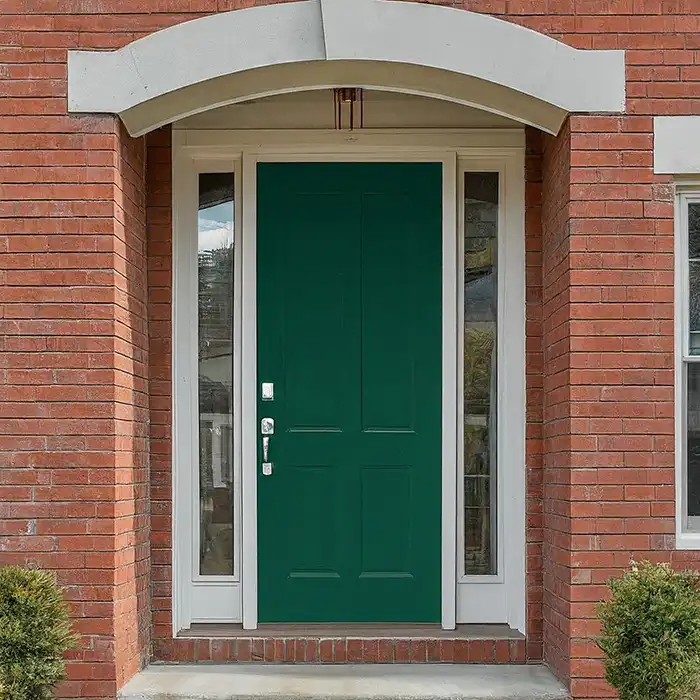 Hunter Green Front Door