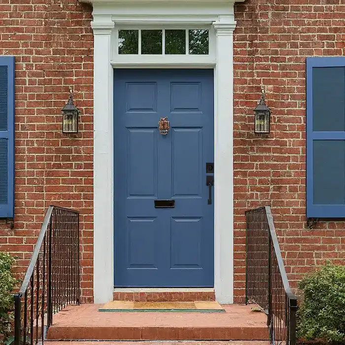 Periwinkle Blue Front Door
