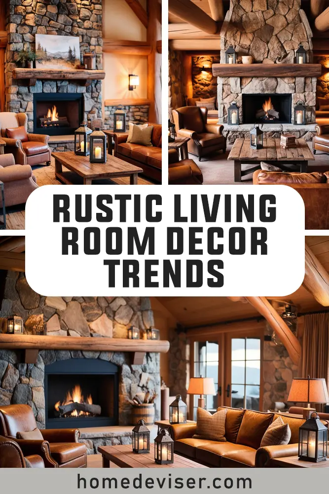 Rustic Living Room Decor Trends