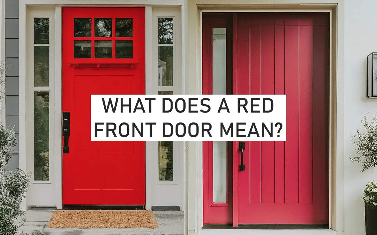 What Does A Red Front Door Mean