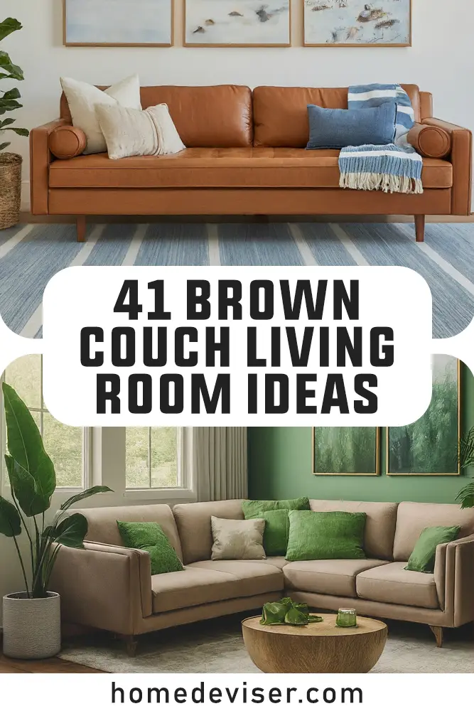 Brown Couch Living Room Ideas