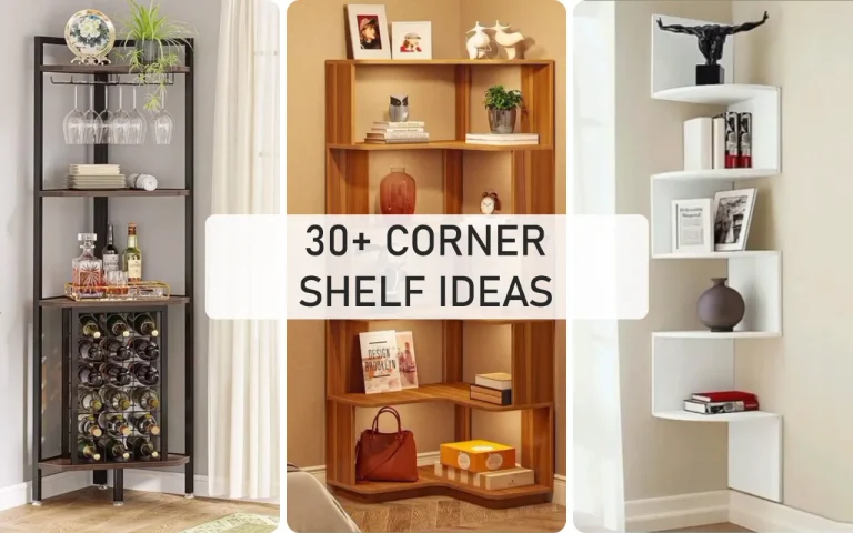 30+ Corner Shelf Ideas to Maximize Space and Style