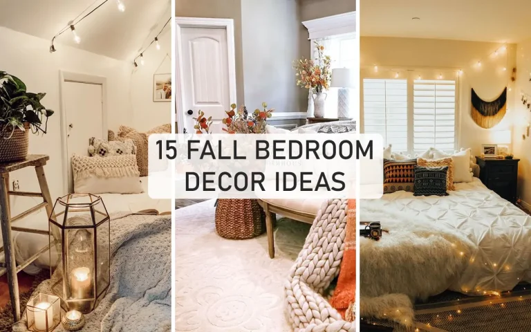 15 Must-Try Fall Bedroom Decor Ideas