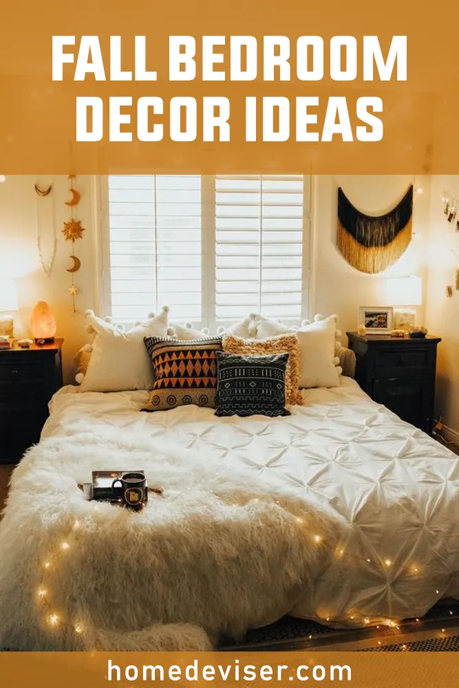 15 Must-Try Fall Bedroom Decor Ideas