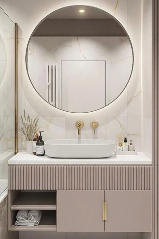 Organic Modern Bathroom