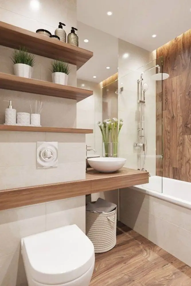 Organic Modern Bathroom