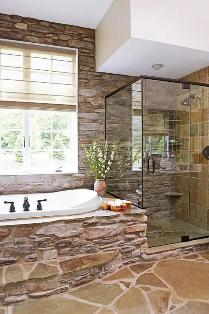 Organic Modern Bathroom