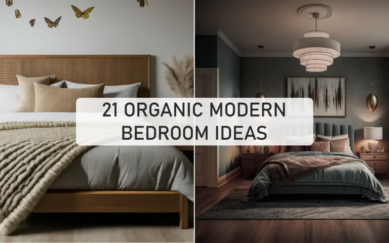21 Organic Modern Bedroom Ideas