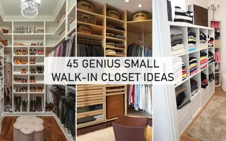 45 Genius Small Walk In Closet Ideas For The Tiniest Bedrooms