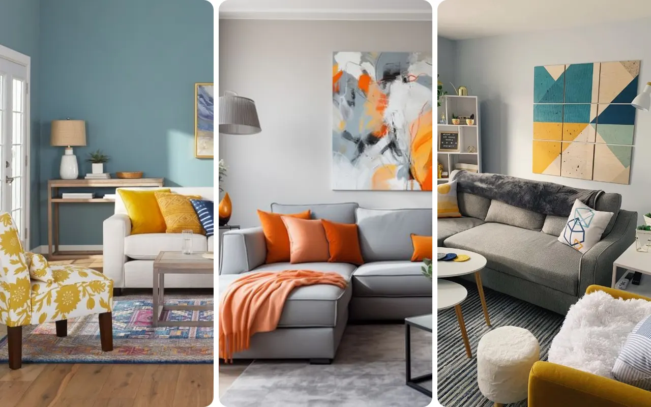 Gray Couch Color Schemes