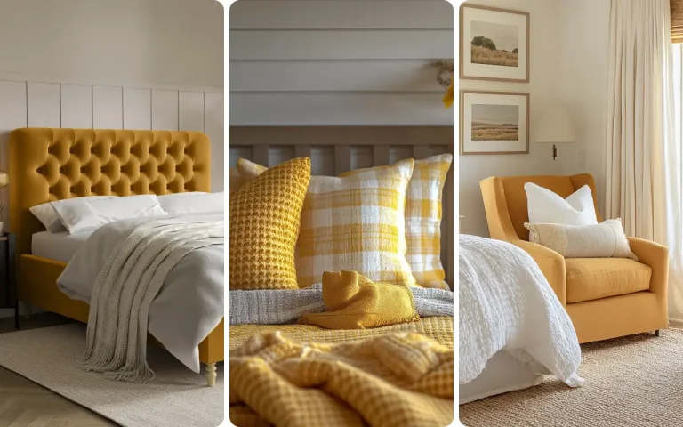 Mustard Yellow Bedroom Ideas