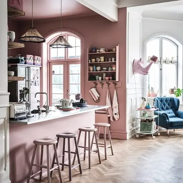 Pink Kitchen