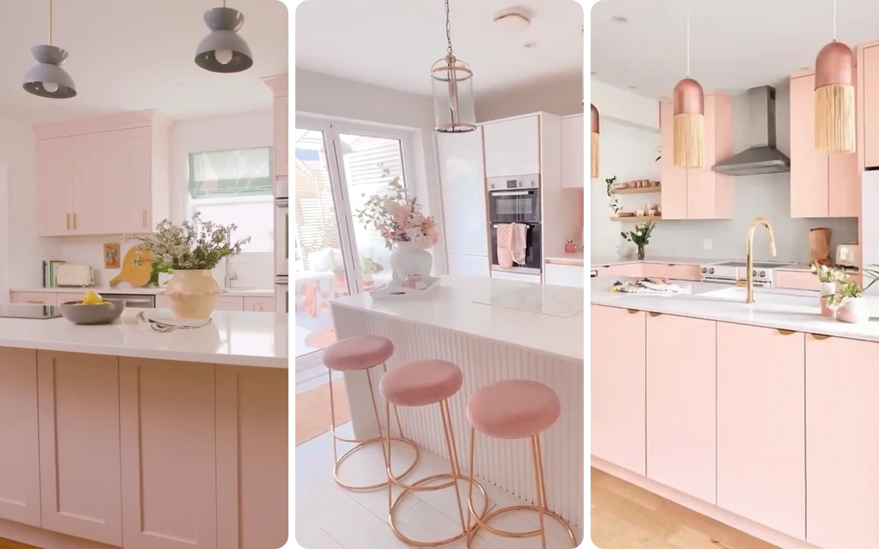 Pink Kitchen Ideas