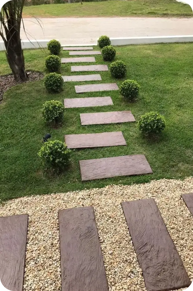 Walkways to Front Door