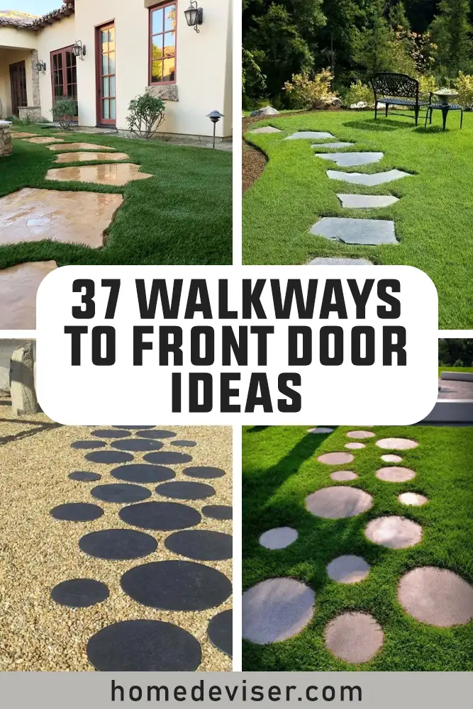 Walkways to Front Door