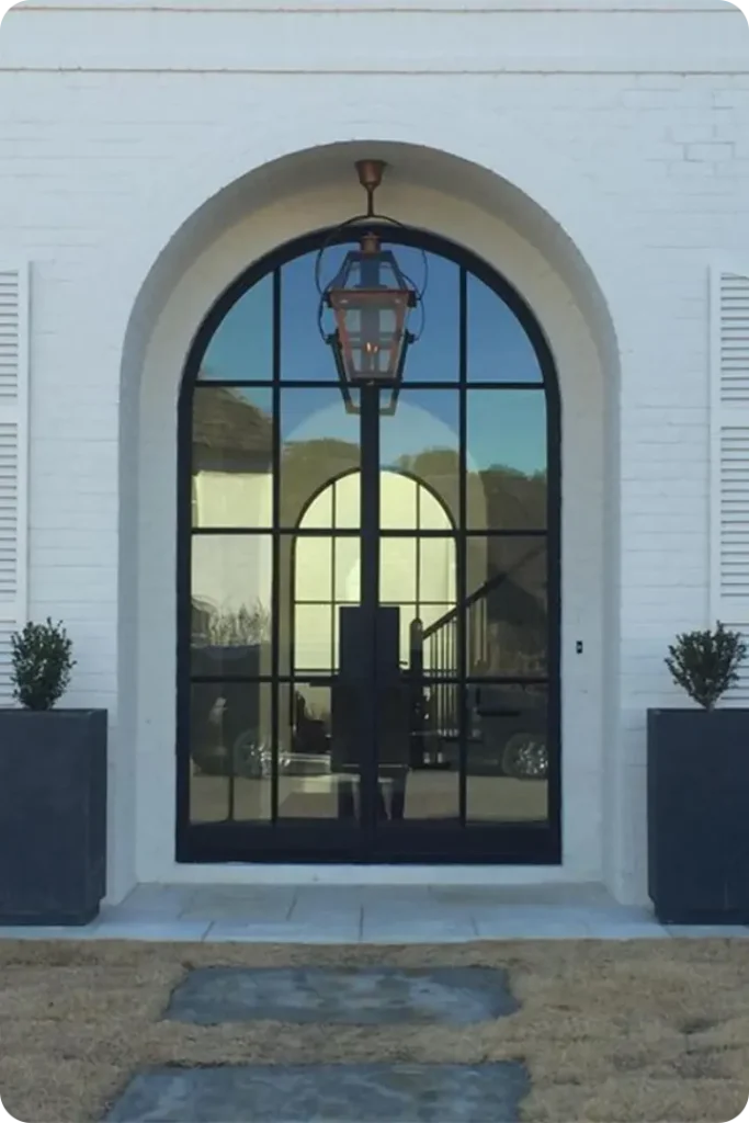 Modern Arches Front Door