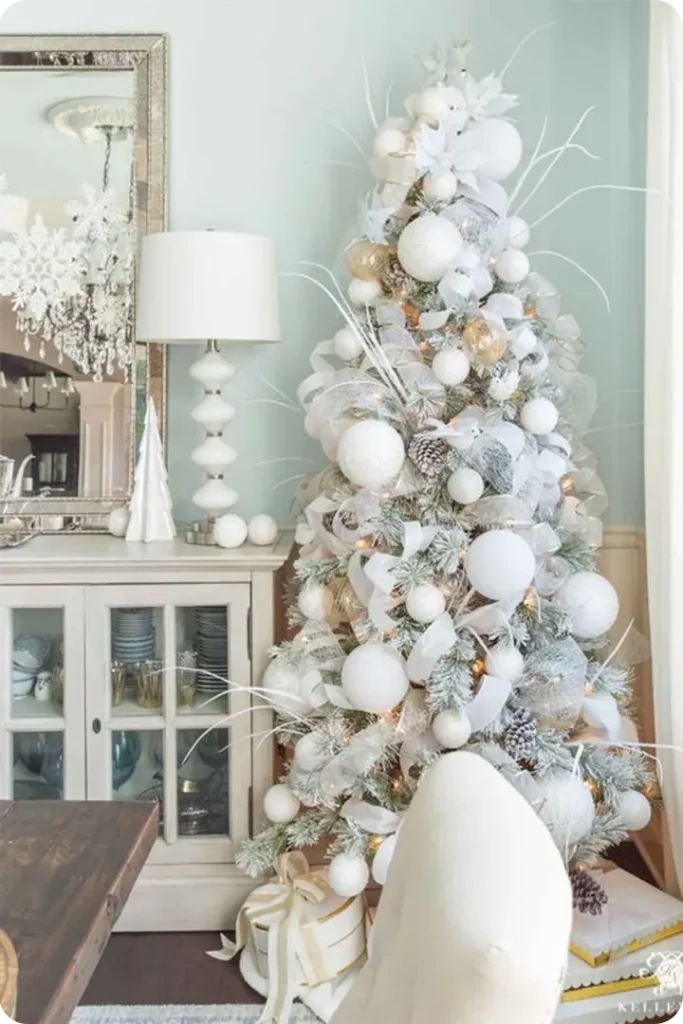 White Christmas Tree Decor Ideas