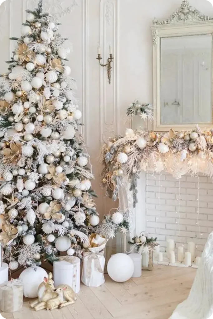 White Christmas Tree Decor Ideas