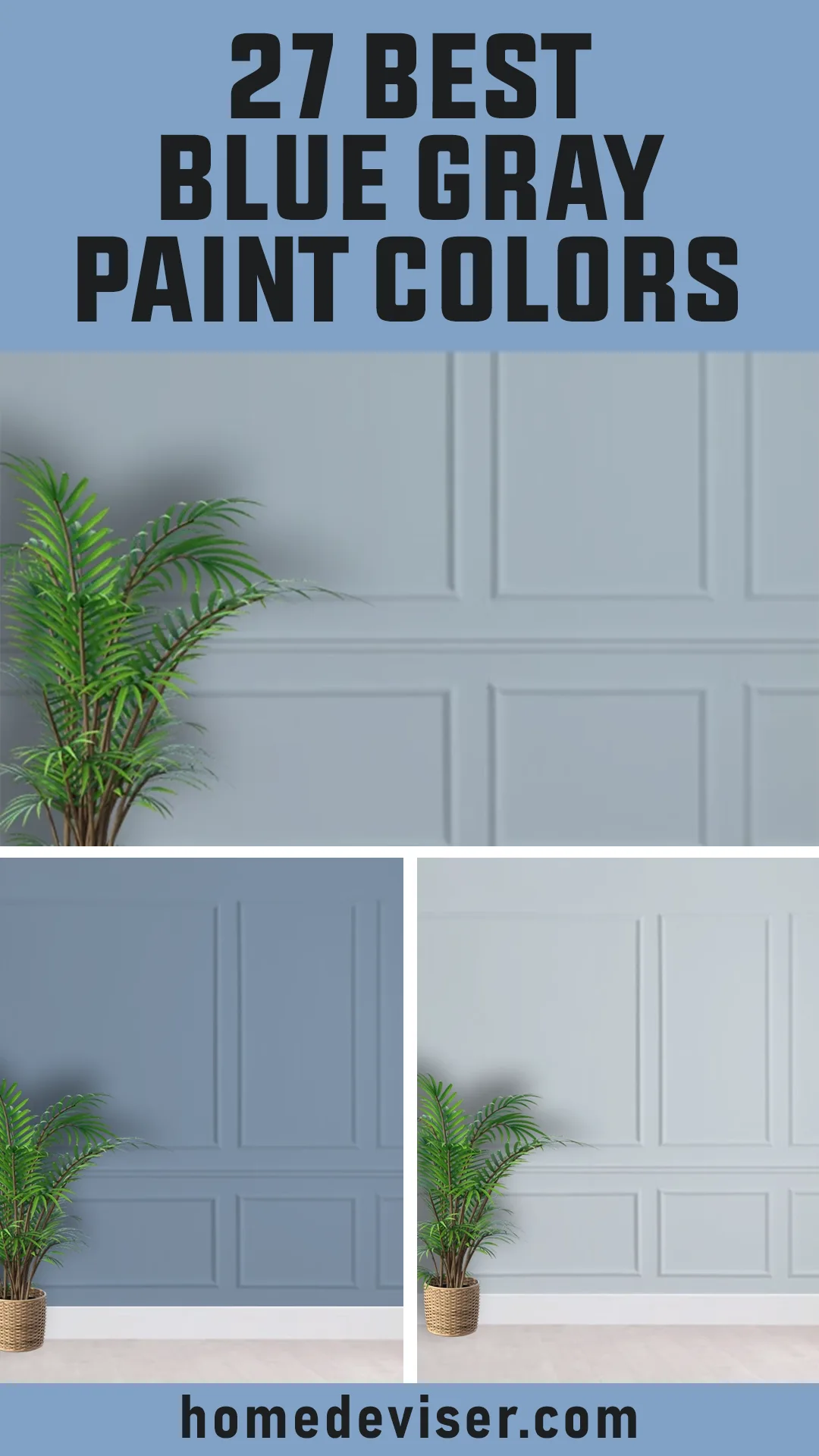 Blue Gray Paint Colors