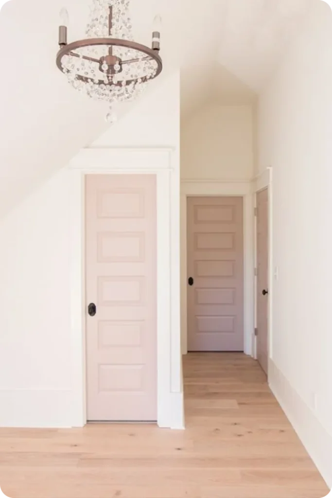 Blush Pink Door