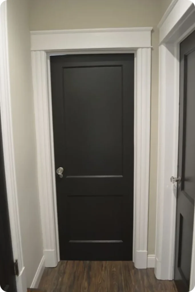 Deep Charcoal Door