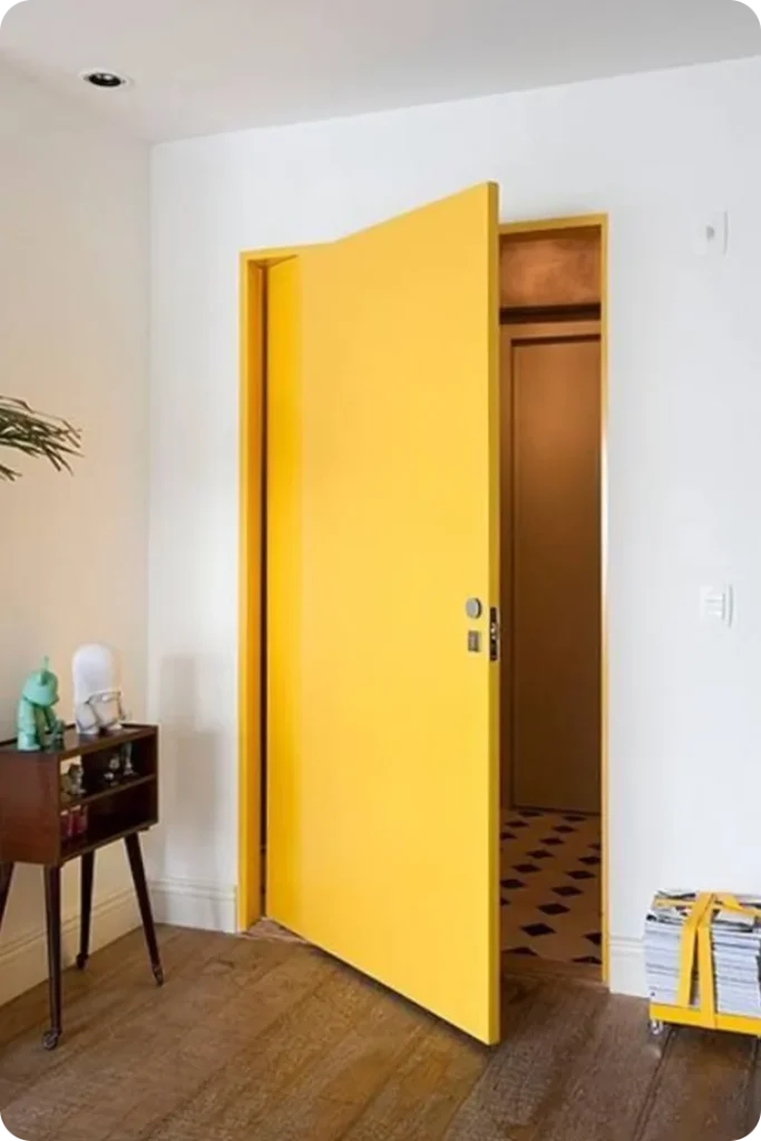 Mustard Yellow Door